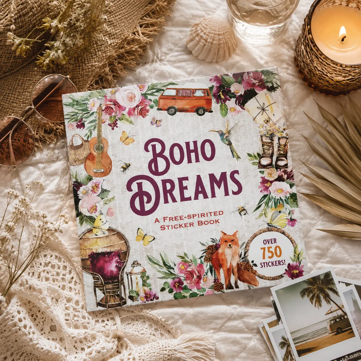 Boho Dreams Sticker Book