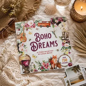 Boho Dreams Sticker Book
