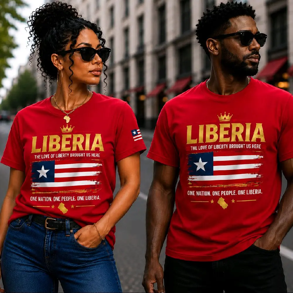 One Nation One People Liberia Tee