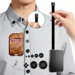 1080P DIY Nanny Camera with 64GB Card for Home Security Indoor Surveillance Motion Detection Remote Control No Wi-Fi Crystal Clear Video