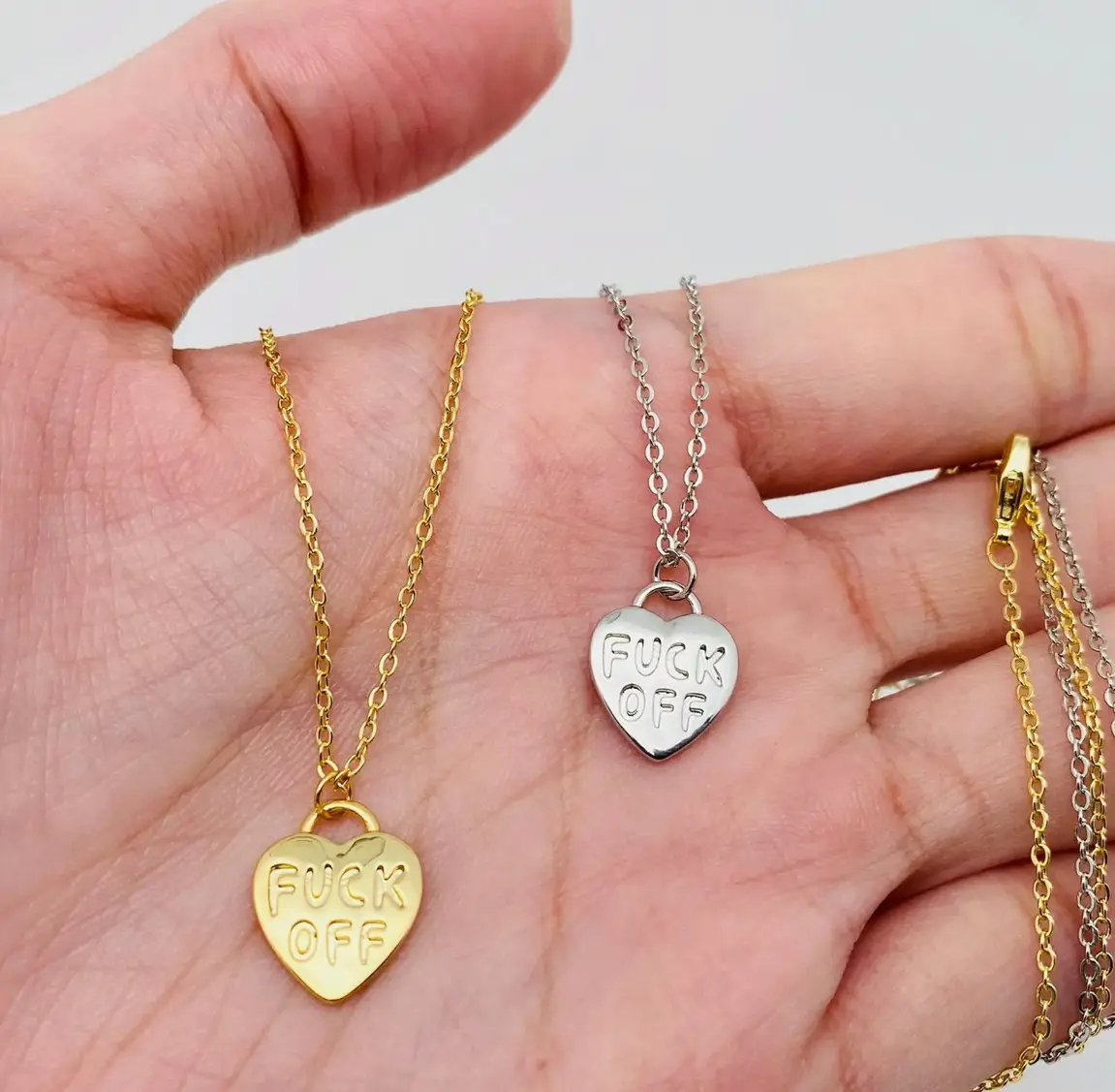 Fuck Off Necklace