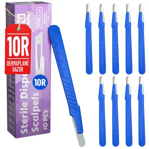Disposable 10r Dermaplaning Razor - Pack of 10 Dermaplane Razor