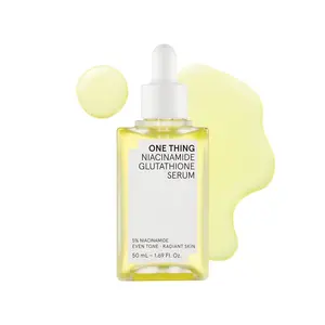ONE THING Niacinamide Glutathione Serum, Daily Lightweight Korean Serum Helps Balance Skin Tone, Reduce Dullness and Refine Texture for Healthy, Radiant Skin 1.69 fl oz, 50ml