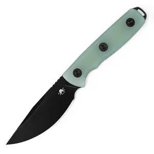 KLAKEN Z069:Apex, 14C28N Blade With G10 Handle EDC Pocket Fixed Blade Knife
