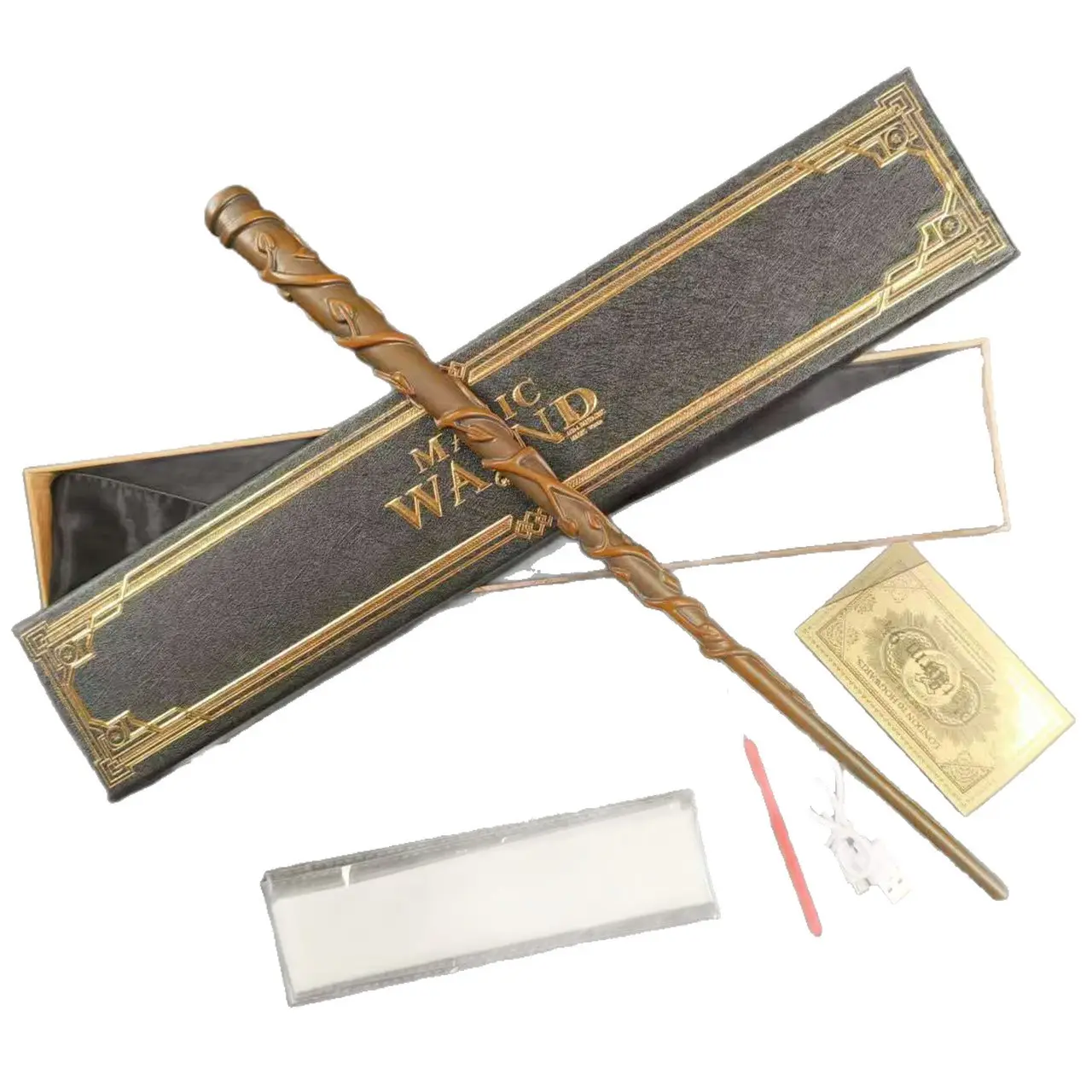 Hogwarts Magic Wand Replica, HarryPotterInspired, Classic, Perfect Gift forHolidays,Graduation, Halloween, UniqueCollectibleltem