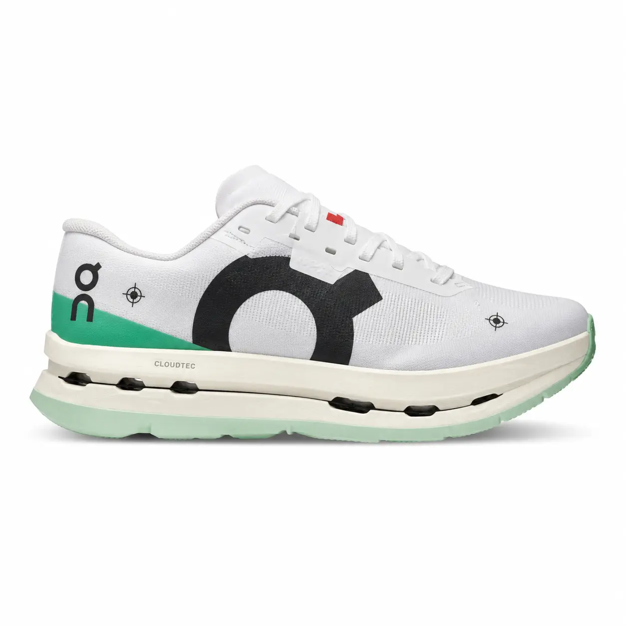 On Cloudboom Echo 3 Road Running Shoes – Undyed-White/Mint