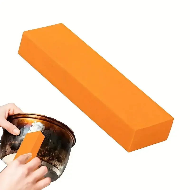 1-Piece Rubber Kitchen Cleaning Tools, Multi-Functional Limescale Remover, Rustproof Glass Cleaner Eraser, Bathroom & Kitchen Clean Service