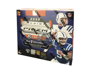 2023 Panini Prizm Football Hobby TMALL(ASIA) Box (Exclusive Red and Yellow Parallels, Vet #'d to44 or RC #'d to 8)