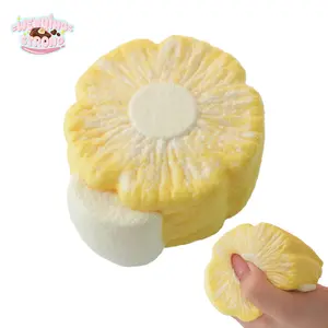 wenqingsquishy -Pineapple Chips【HandmadeTabaSquishy】【full silicone rebom squishy】【 Fidget Toy】【Squishy Toy】【170g】