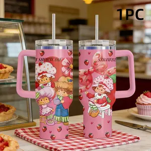 1 Pc 40oz Insulated Mug, Double Wall Vacuum Cup, Skinny Stylish Thermal Mug, Hot Cold Drinks Use, Keeps Hot 12 Hours Cold 24 Hours, Travel Office Home Use, Gift for Women Men, Holiday Birthday Valentine Mother’s Day Present, Water Bottles