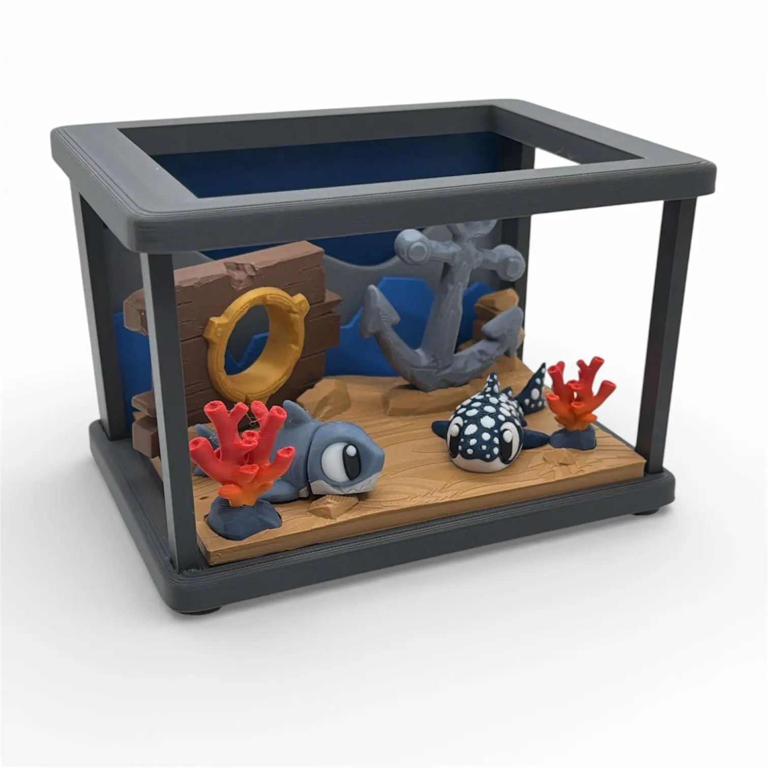 Deep Sea Shark Adventure – Ocean Set with 2 Sharks