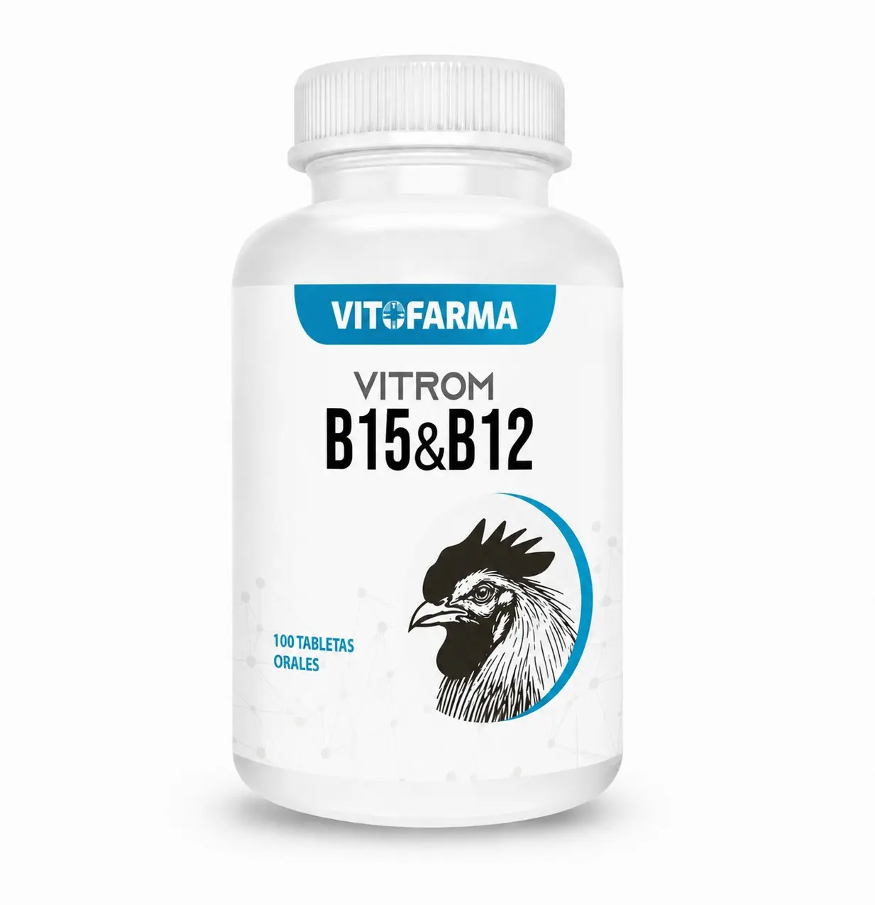 Vitofarma Vitrom B15 & B12 | Nutritional Supplement for Birds | 100 Tablets