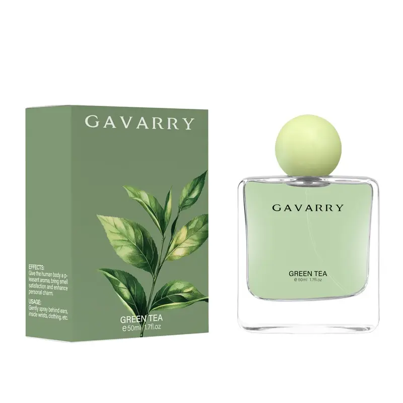 Gavarry Tea Perfume, Citrus & Lemon Top Notes, Herbal & Mint Middle Notes, Amber & Musk Base Notes, Refreshing Fragrance, Aromatic Perfume