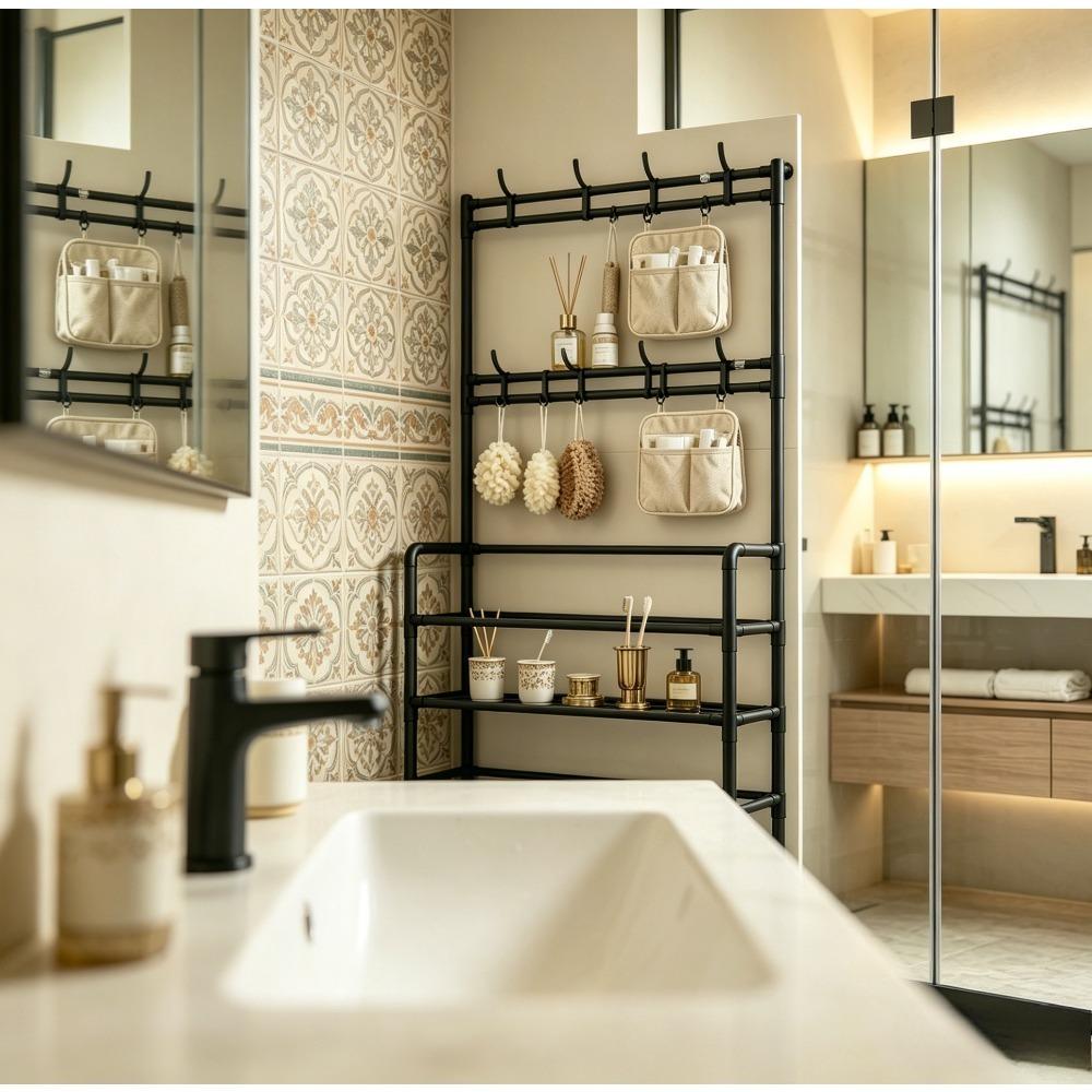 Multi-Layer Shoe & Hat Rack – Floor-Standing Organizer Shelf for Shoes, Hats, bathroom, Bedroom ,Entryway & Home Storage