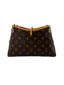 Pre-owned Louis Vuitton leather Tote Bags Monogram Carryall BB Shoulder Bag