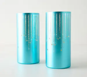 S/2 Starry Night8.5" Luster Finish Hurricanes by Valerie