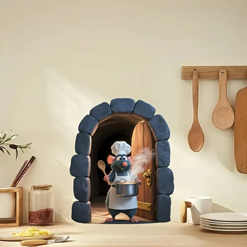 Creative Design Self-Adhesive Wall Stickers for Home Decor, Decorative Wall Sticker, Suitable for Living Room Bedroom Kitchen, Easy DIY Background Wall Decoration
