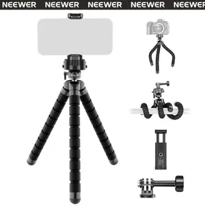 NEEWER BASICS TP001 Flexible Phone Tripod, Octopus Grip Legs for Smartphone, Camera & DJI Action, Adjustable Mini Tripod for Indoor Outdoor, Kitchen, Travel & Vlogging summervibes