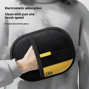 Pet Hair Removal Glove with Static Electricity Effective Deshedding and Grooming Tool Washable