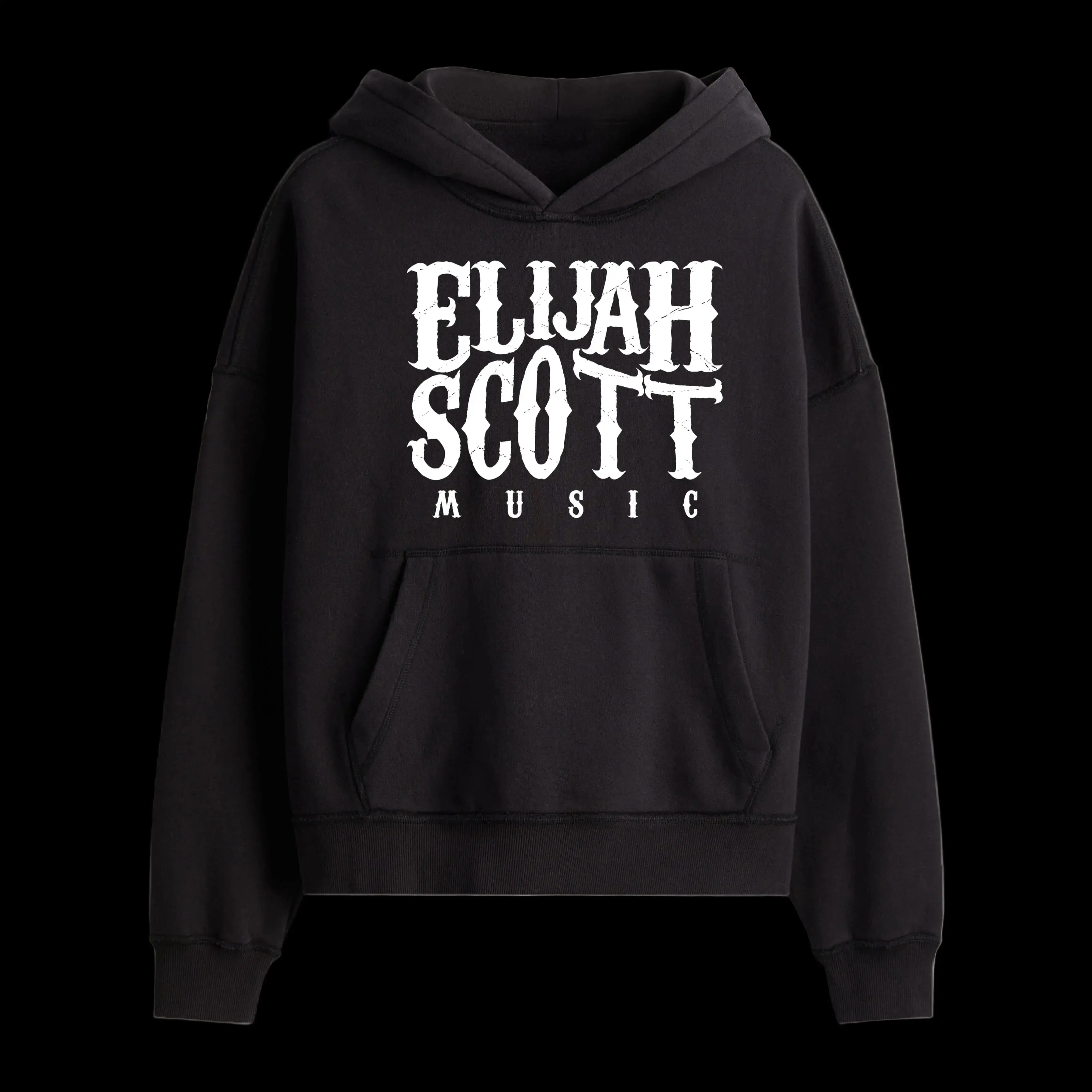 'Elijah Scott' Black Hoodie