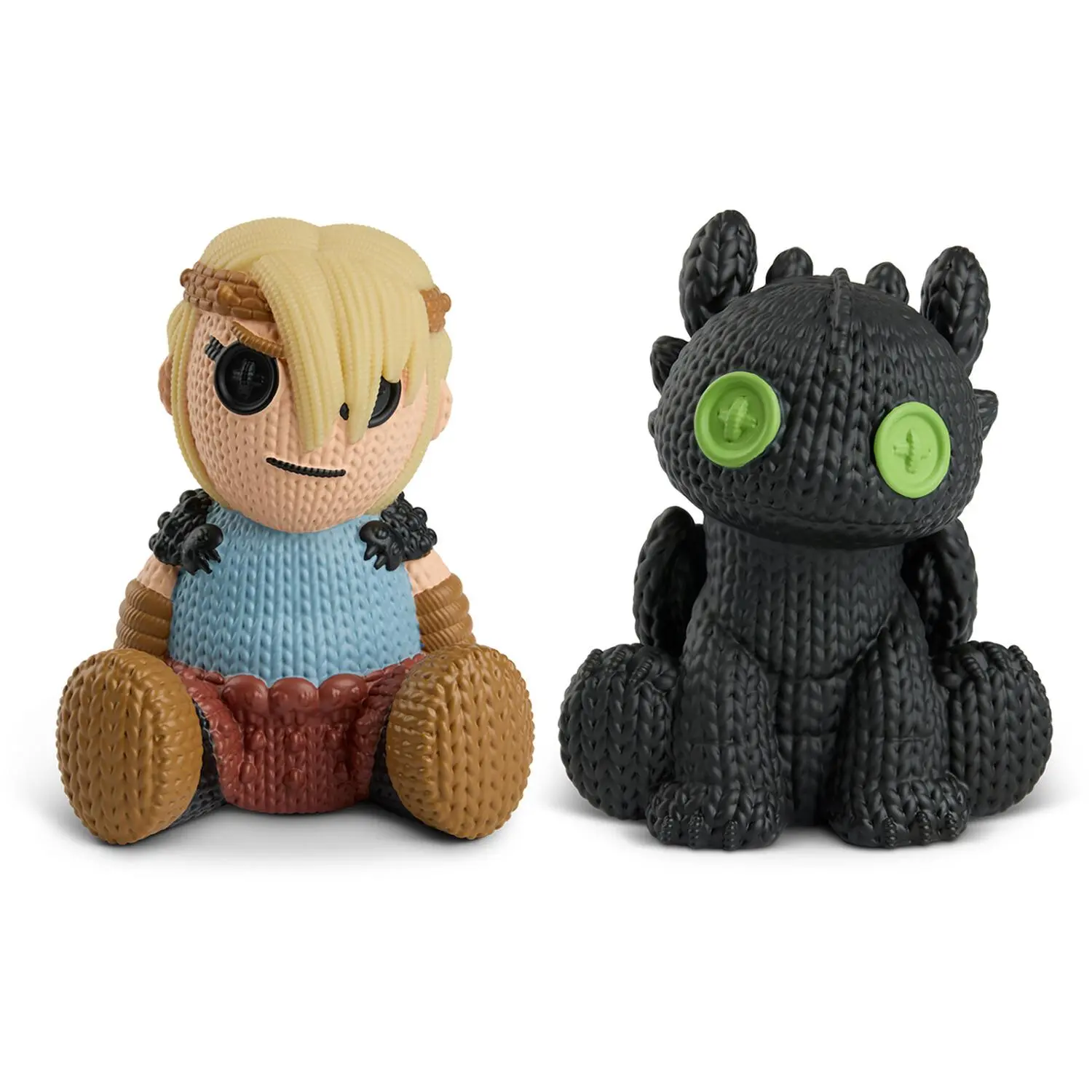 Handmade by Robots - How to Train Your Dragon Astrid & Toothless 2-Pack Vinyl Dragon Figurines, Collectible Figure Statues & Bobbleheads, Dragon Figurines, Statues & Bobbleheads, Collectible Figure Figurines, Statues & Bobbleheads