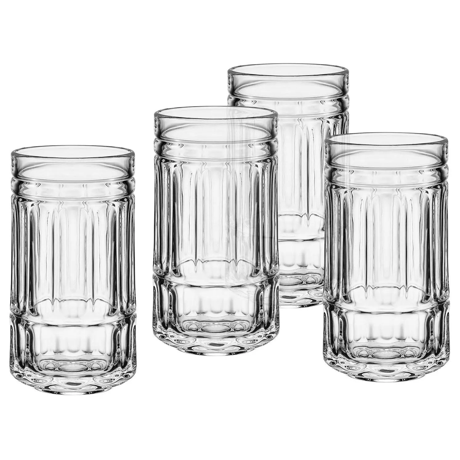 Mikasa Lawrence Set of 4 Highball Glass