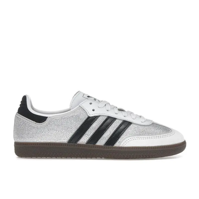 adidas Women's Samba OG Rhinestone Crystal White Silver Shoes, from StockX adidas Women's Samba OG Rhinestone Crystal White Silver Shoes, from StockX