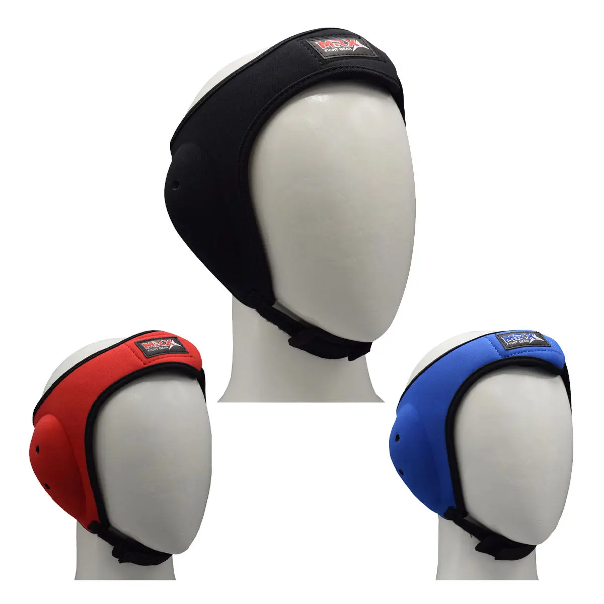 MRX Heavy Duty Adjustable Wrestling Ear Guards - Cauliflower Ear Protection Headgear for BJJ, Boxing, Cage Wrestling, Cauliflower Ears, Adjustable Ear Guard