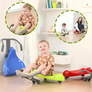 Summer Special: Flying Turtle Wiggle Car Ride-On Scooter – No Gears or Pedals, Self-Propelled Wiggling Motion, Sit Skate for Indoor/Outdoor Fun, Builds Balance & Core Strength, Great for Toddlers & Young Children