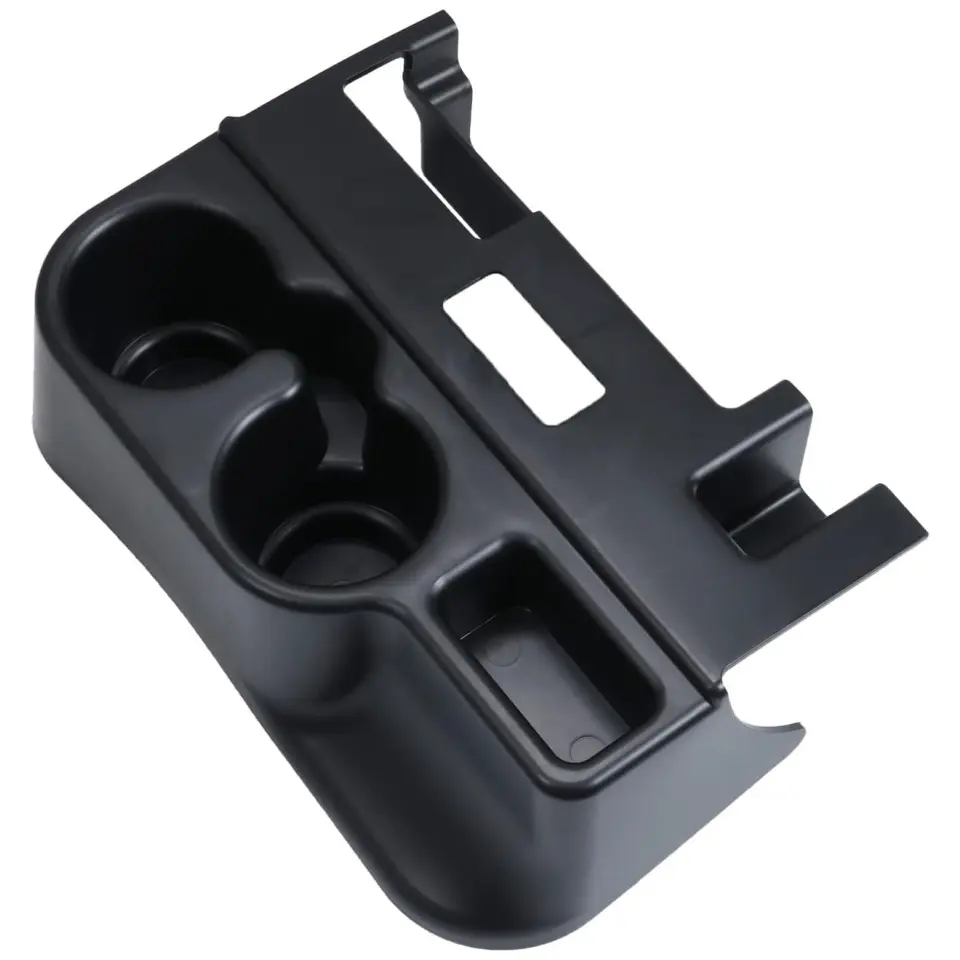 Center Console Armrest Add-on Cup Holder for 1999-2001 Dodge Ram 1500 2500 3500 Replaces SS281AZAA Car Interior Accessory console armrest add-on cup holder matte black center, Car Console Organizer, Car Armrest Box,summerwins