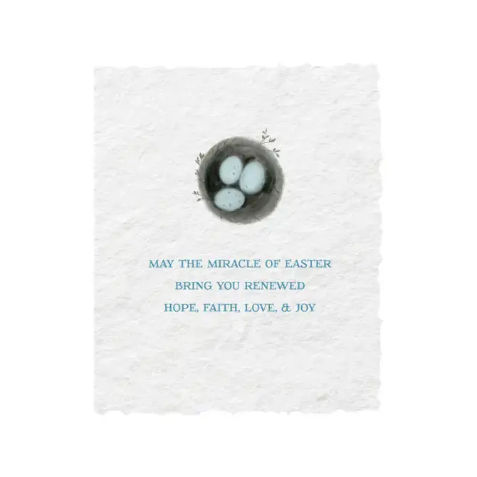 Miracle of Easter | Eco-Friendly Christian Greeting Card