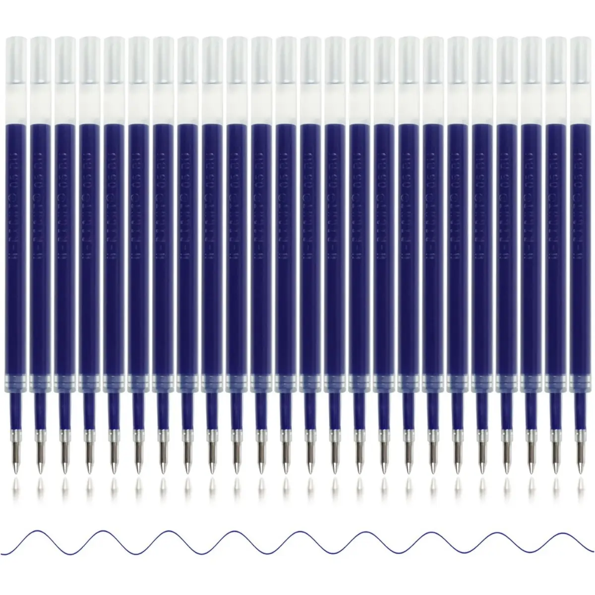 Blue Ink Refills for beadable pen