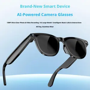 JS01PRO Smart AI Glasses with 1200W HD Camera, cutting-edge technology for image translation, video recording, calls, and photography