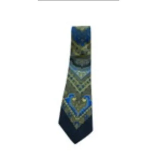 Vtg Mens Hastings California All Silk Neck Tie Skinny Imported Italy Gold Artsy