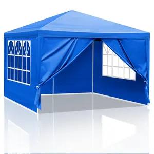 【Summervibes】Waterproof Outdoor Canopy Tent Patio Party Wedding Tent for BBQ Catering Events