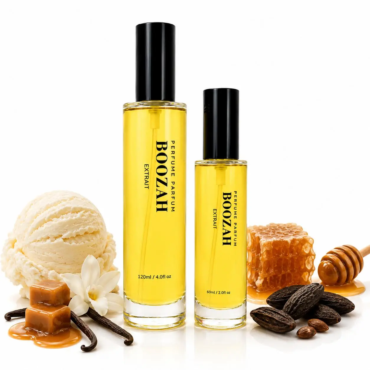 Boozah | Extrait de Parfum | Creamy Vanilla & Honey | Signature House Blend | 60ml / 120ml Arabian Scent Arabian Fragrance