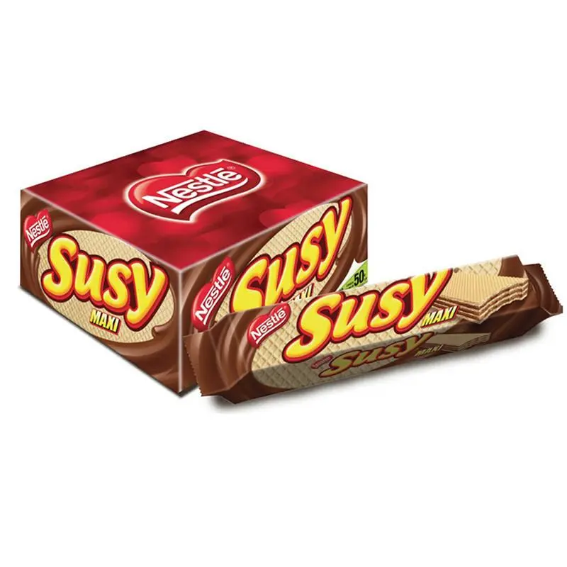 Nestle SUSY Display (Chocolate filled Wafers) - 18/50g