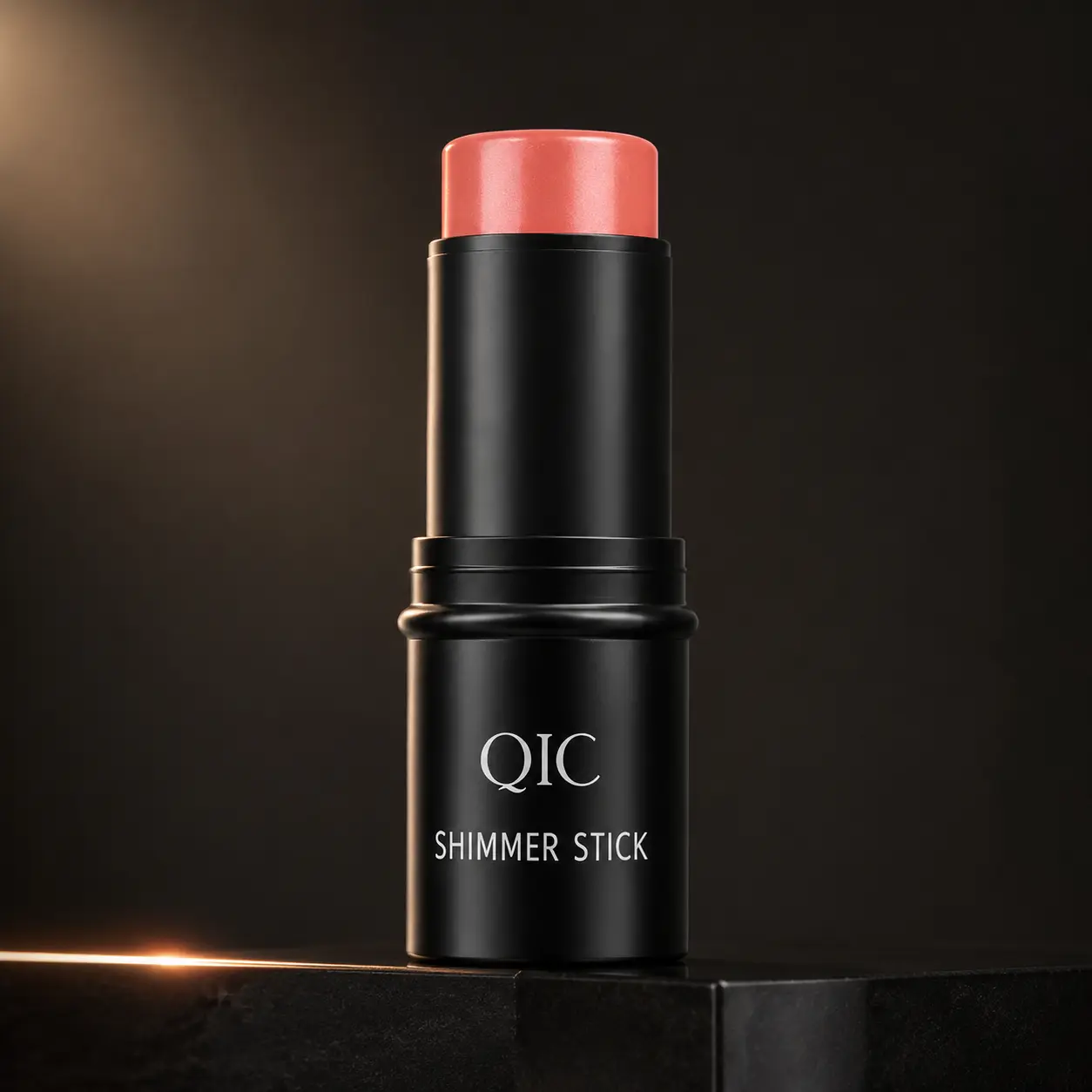 Multipurpose Soft Cream Blush Stick, Buildable Cosmetic for Natural Luminous Flush Glow