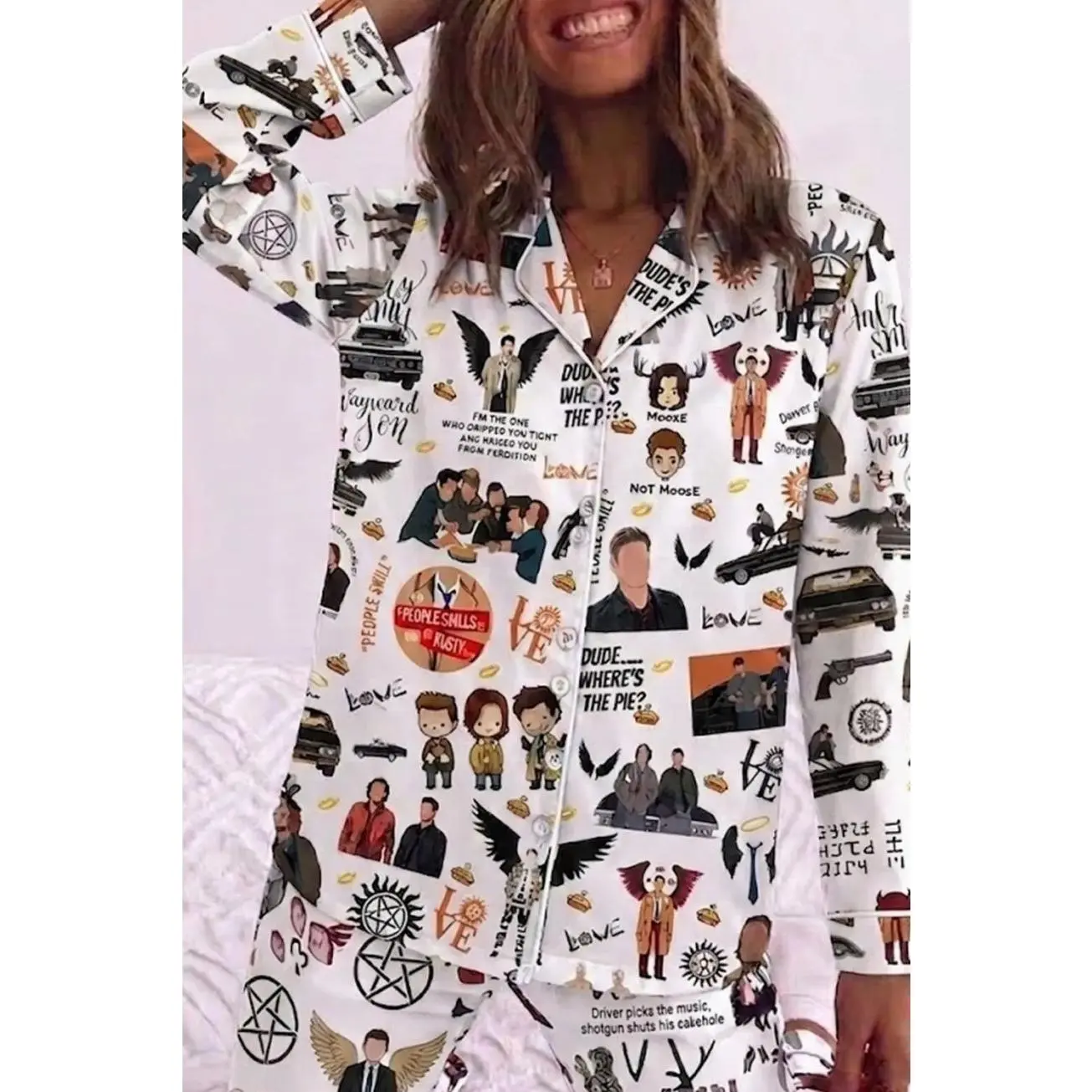 Supernatural Pajamas Set