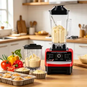 All-purpose Electric Nutri Mixer Blender 110V 60Hz Low Power Consumption V-0 Fire Retardant Grade Shell Complete Thermal Protection System American Standard Polarized Plug Ideal for Juice Making Baby Food Processing
