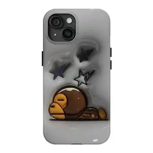 Bape Milo 3D Combo Phone Case, For iPhone 16 15 14 13 12 11 Phone Case