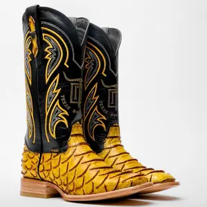 Butter Leather Boots - Square Toe