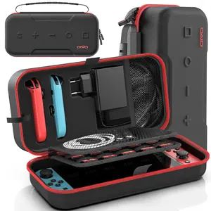 OIVO Large Storage Bag for Switch Portable Carrying Protective Case Anti-Scratch Waterproof Travel Bag for N-Switch OLED