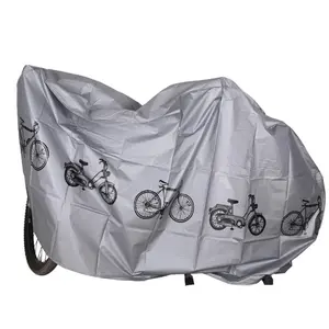 Bike Cover Waterproof Outdoor Storage for Bike up to 28", with Rain/Snow/UV/Dust/Wind Proof for Mountain/Road/City/Electric Bike/Ebike