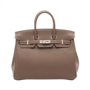 Pre-owned HERMÈS Calfskin Shoulder Bags Hermes Birkin25 Togo