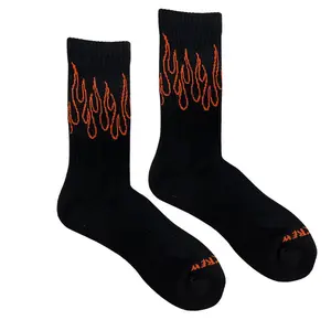 Kill Crew Flame Socks - Stylish Socks with Unique Design and Colorful Patterns Cotton Unisex