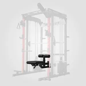 RitFit ASM2 Adjustable Integrated Leg Hold-Down Attachment with Multi-Angle Seat (Q235 Steel, Exclusive for M2) - 350 lbs Load Capacity Heavy-Duty Upholstery, for Nordic Curls, Ab Workouts