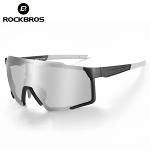 ROCKBROS MTB Mountain Bike Glasses for Men Cycling Sunglasses Polarized MTB Glasses UV Protection