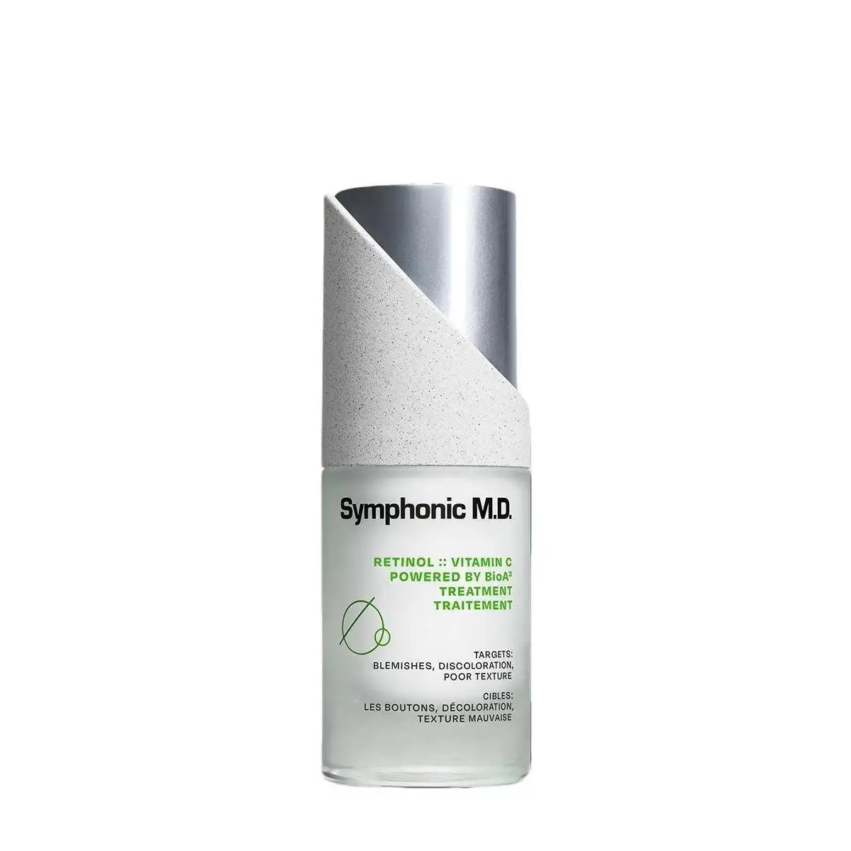 Retinol :: Vitamin C Serum Treatment Powered by BioA³ Skincare That Targets Blemishes, Poor Texture, and Discoloration for Smooth Clear Radiant Tone. Award Winner 2024 Science of Skin