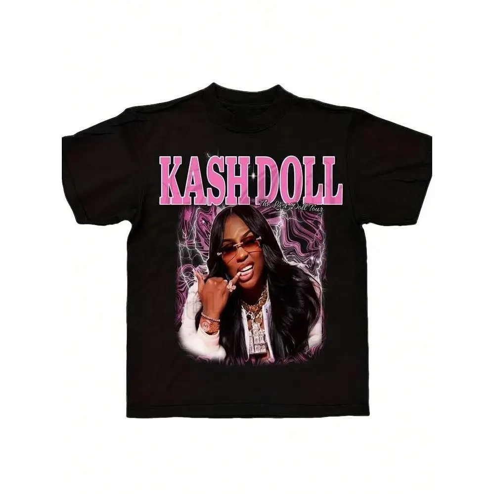 Kash Doll Shirt Vintage Hip Hop Rapper Graphic Unisex T-Shirt
